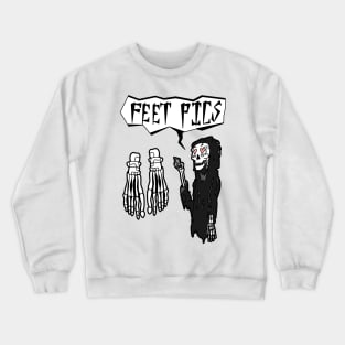 Grim Reaper being a weird dude Crewneck Sweatshirt